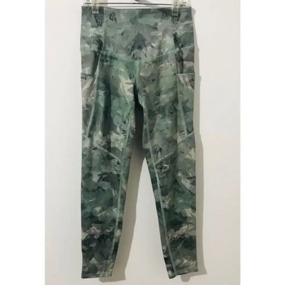 Evolution and creation camouflage, leggings w/side pockets Size S 0630